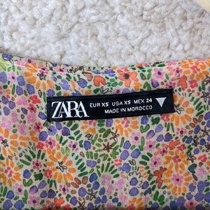Zara Mini Floral Dress